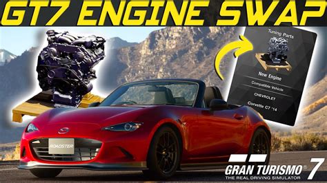 Gran turismo 7 engine swap list - Mar 7, 2022 · So, engine swaps are in GT7, but they are normally limited to replacing a tuned engine with a new non-tuned engine. When you install a New Engine (available under the Extreme tab of the Tuning ... 